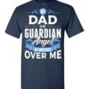 My Dad Watches Over Me T Shirt Front Navy S 1