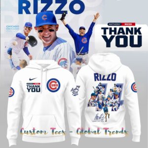 Anthony Rizzo Chicago Cubs 2025 Special Edition Hoodie