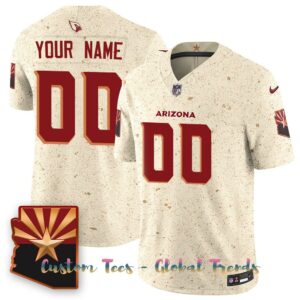 Arizona Cardinals Rivalry Series FUSE Personalized Special Football Jersey