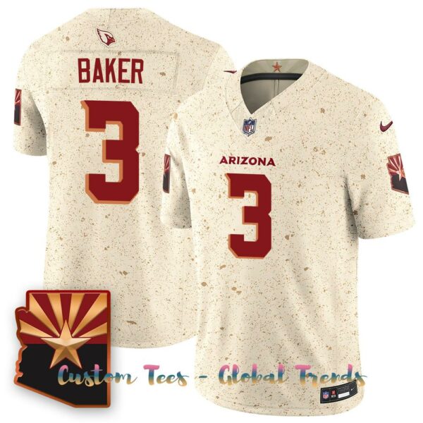 Arizona Cardinals Rivalry Series FUSE Personalized Special Football Jersey