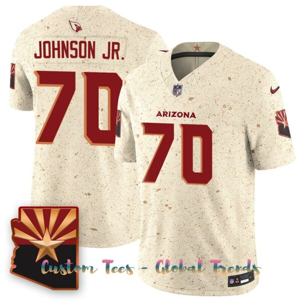 Arizona Cardinals Rivalry Series FUSE Personalized Special Football Jersey