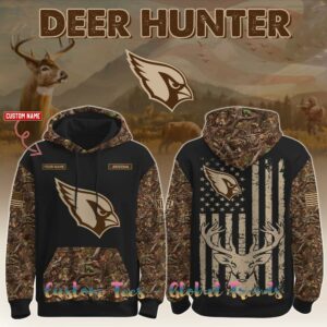 Arizona Cardinals x Deer Hunting 2025 Special Edition Hoodie