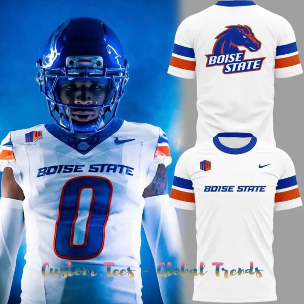 Boise State Broncos White Out Gameday 2025 Personalized Special Edition T-Shirt