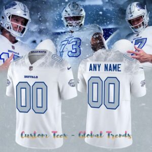 Buffalo Bills 2025 Rivalries Bills Mafia Personalized Special Football Jersey