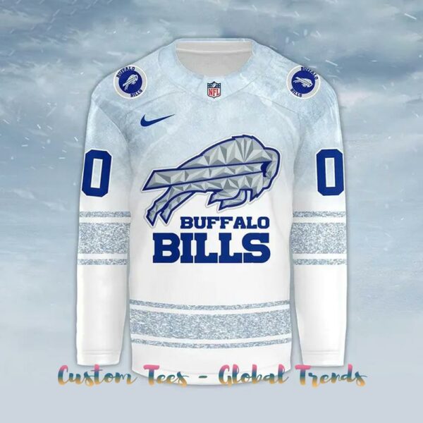 Buffalo Bills Rivalries Cold Front 2025 Personalized Special Hockey Jersey