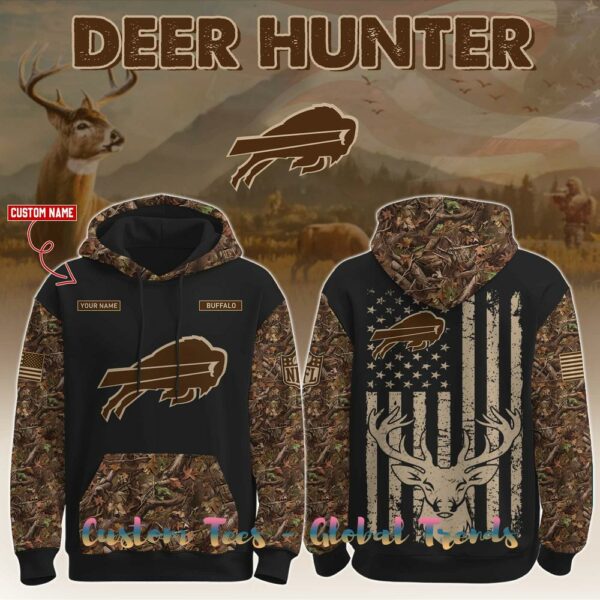 Buffalo Bills x Deer Hunting 2025 Special Edition Hoodie