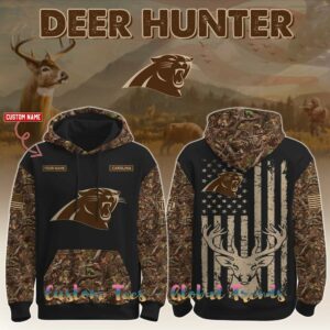 Carolina Panthers x Deer Hunting 2025 Special Edition Hoodie