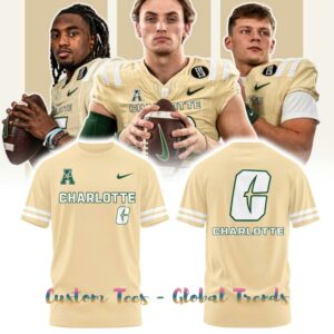 Charlotte 49ers 2025 Gold Rush Special Edition T-Shirt