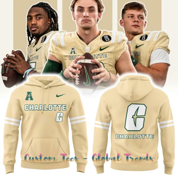 Charlotte 49ers Gold Rush 2025 Special Edition Hoodie