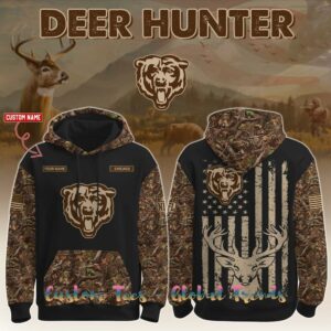 Chicago Bears x Deer Hunting 2025 Special Edition Hoodie