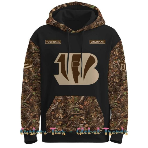 Cincinnati Bengals x Deer Hunting 2025 Special Edition Hoodie