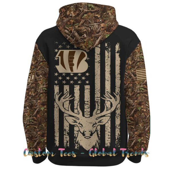 Cincinnati Bengals x Deer Hunting 2025 Special Edition Hoodie