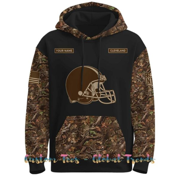 Cleveland Browns x Deer Hunting 2025 Special Edition Hoodie