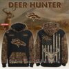 Denver Broncos x Deer Hunting 2025 Special Edition Hoodie 1 1