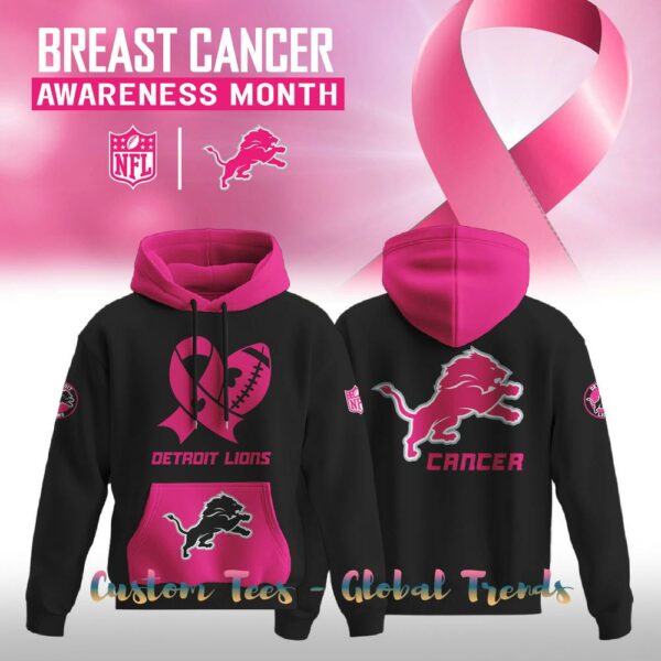 Detroit Lions Breast Cancer Awareness Month Special Edition Shirt Collection