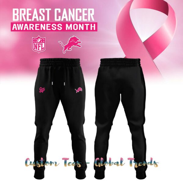 Detroit Lions Breast Cancer Awareness Month Special Edition Shirt Collection