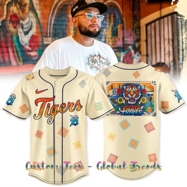 Detroit Tigers x Freddy Diaz 2025 Special Edition Baseball Jersey
