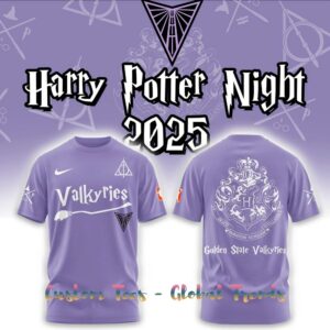 Golden State Valkyries x Valkyries Harry Potter Night 2025 Special Edition Shirt Collection