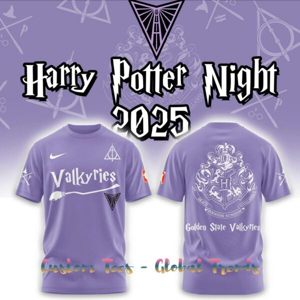 Golden State Valkyries x Valkyries Harry Potter Night 2025 Special Edition Shirt Collection