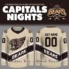 Hershey Bears 20 Years Of Affiliation Capitals Personalized Hockey Jersey 1