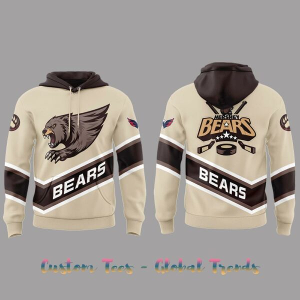 Hershey Bears Celebrating 20 Years Of Affiliation Capitals Night Special Edition Edition Hoodie