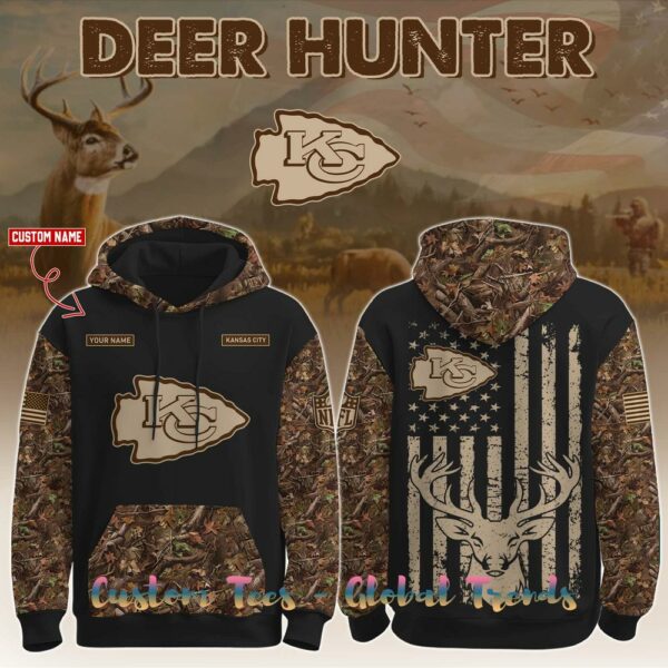 Kansas City Chiefs x Deer Hunting 2025 Special Edition Hoodie