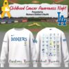 Los Angeles Dodgers Childhood Cancer Awareness Night 2025 Special Edition Shirt Collection 2