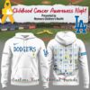 Los Angeles Dodgers Childhood Cancer Awareness Night 2025 Special Edition Shirt Collection 3