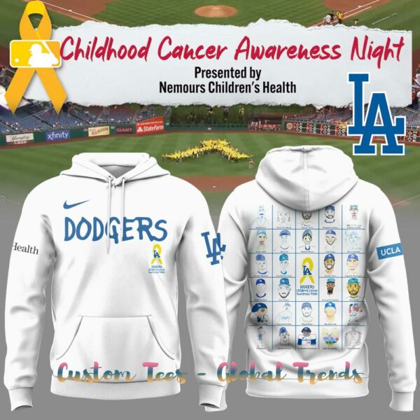 Los Angeles Dodgers Childhood Cancer Awareness Night 2025 Special Edition Shirt Collection