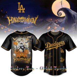 Los Angeles Dodgers x Nightmare Halloween 2025 Special Edition Baseball Jersey