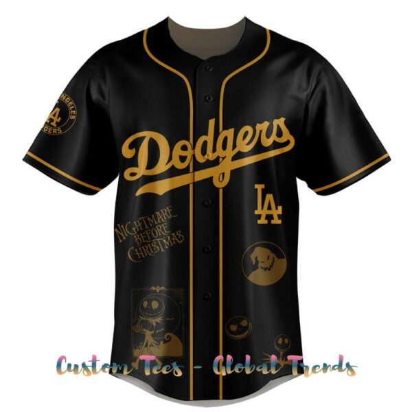 Los Angeles Dodgers x Nightmare Halloween 2025 Special Edition Baseball Jersey