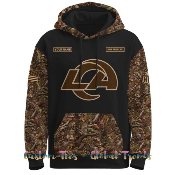 Los Angeles Rams x Deer Hunting 2025 Special Edition Hoodie