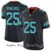 Miami Dolphins Vapor Rivalry Series FUSE Personalized Special Football Jersey 5