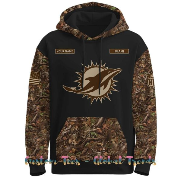 Miami Dolphins x Deer Hunting 2025 Special Edition Hoodie