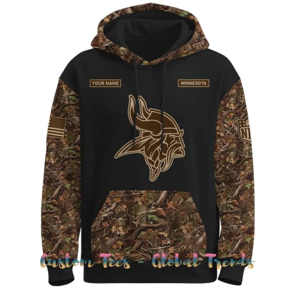 Minnesota Vikings x Deer Hunting 2025 Special Edition Hoodie