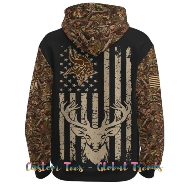 Minnesota Vikings x Deer Hunting 2025 Special Edition Hoodie