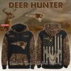 New England Patriots x Deer Hunting 2025 Special Edition Hoodie 1 1
