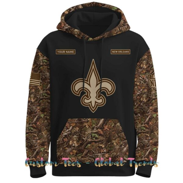 New Orleans Saints x Deer Hunting 2025 Special Edition Hoodie