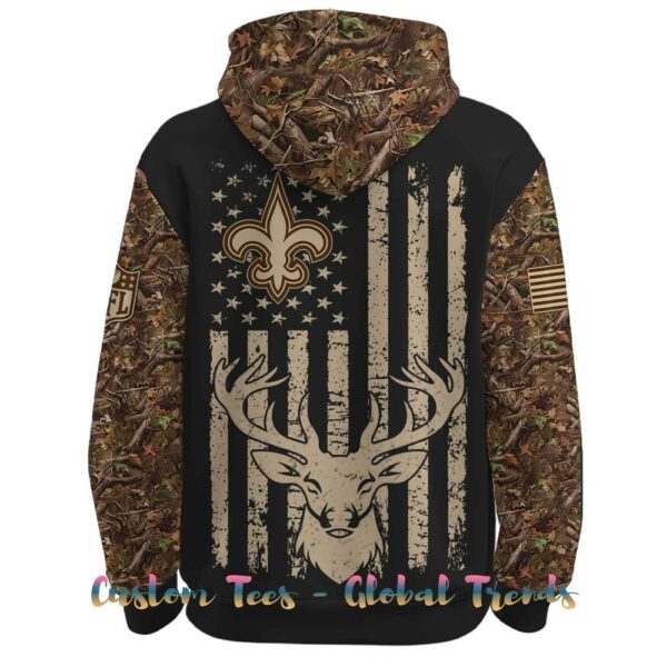 New Orleans Saints x Deer Hunting 2025 Special Edition Hoodie