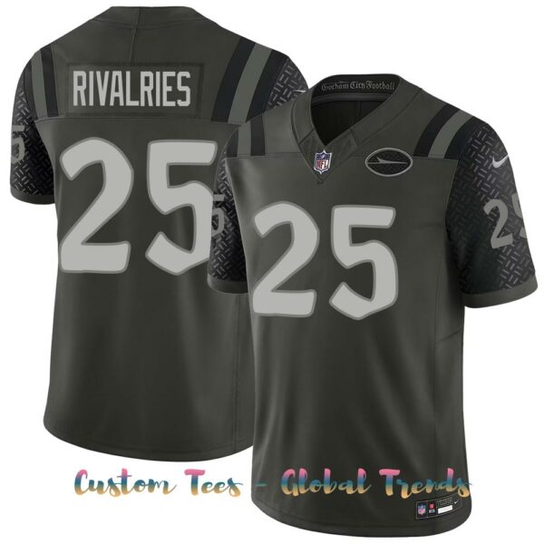 New York Jets Rivalry Series FUSE Personalized Special Football Jersey