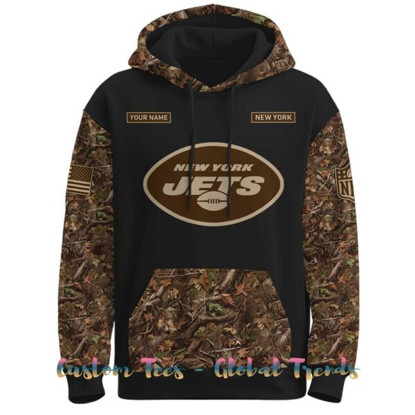 New York Jets x Deer Hunting 2025 Special Edition Hoodie