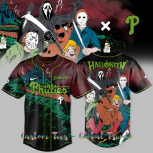 Philadelphia Phillies x Scooby-Doo Halloween 2025 Special Edition Baseball Jersey