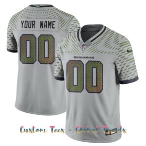 Seattle Seahawks Rivalry Series FUSE Personalized Special Football Jersey