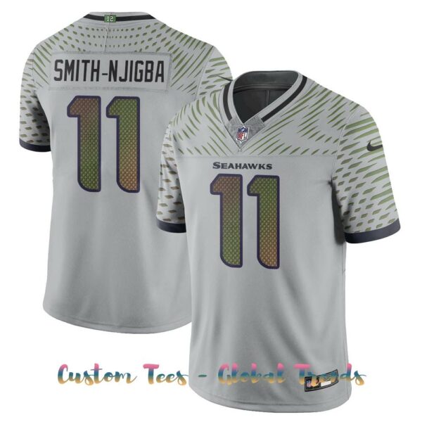 Seattle Seahawks Rivalry Series FUSE Personalized Special Football Jersey