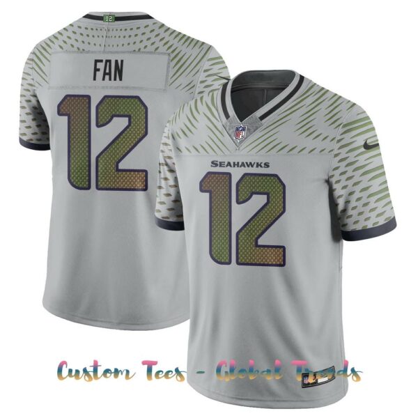 Seattle Seahawks Rivalry Series FUSE Personalized Special Football Jersey