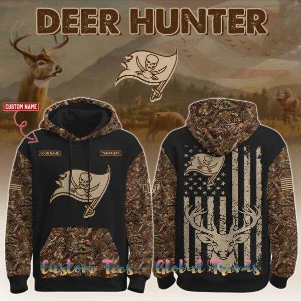 Tampa Bay Buccaneers x Deer Hunting 2025 Special Edition Hoodie
