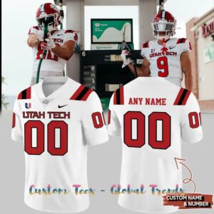 Utah Tech Trailblazers Gameday Uniform 2025 Personalized Special Edition Football Jersey